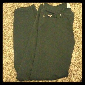 Black Hollister jeggings